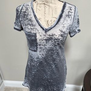 Peach Love distressed shirt